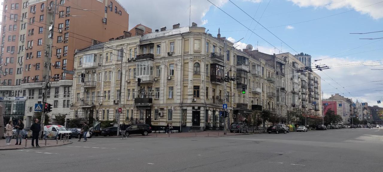 Saksaganskogo Centre Leilighet Kiev Eksteriør bilde